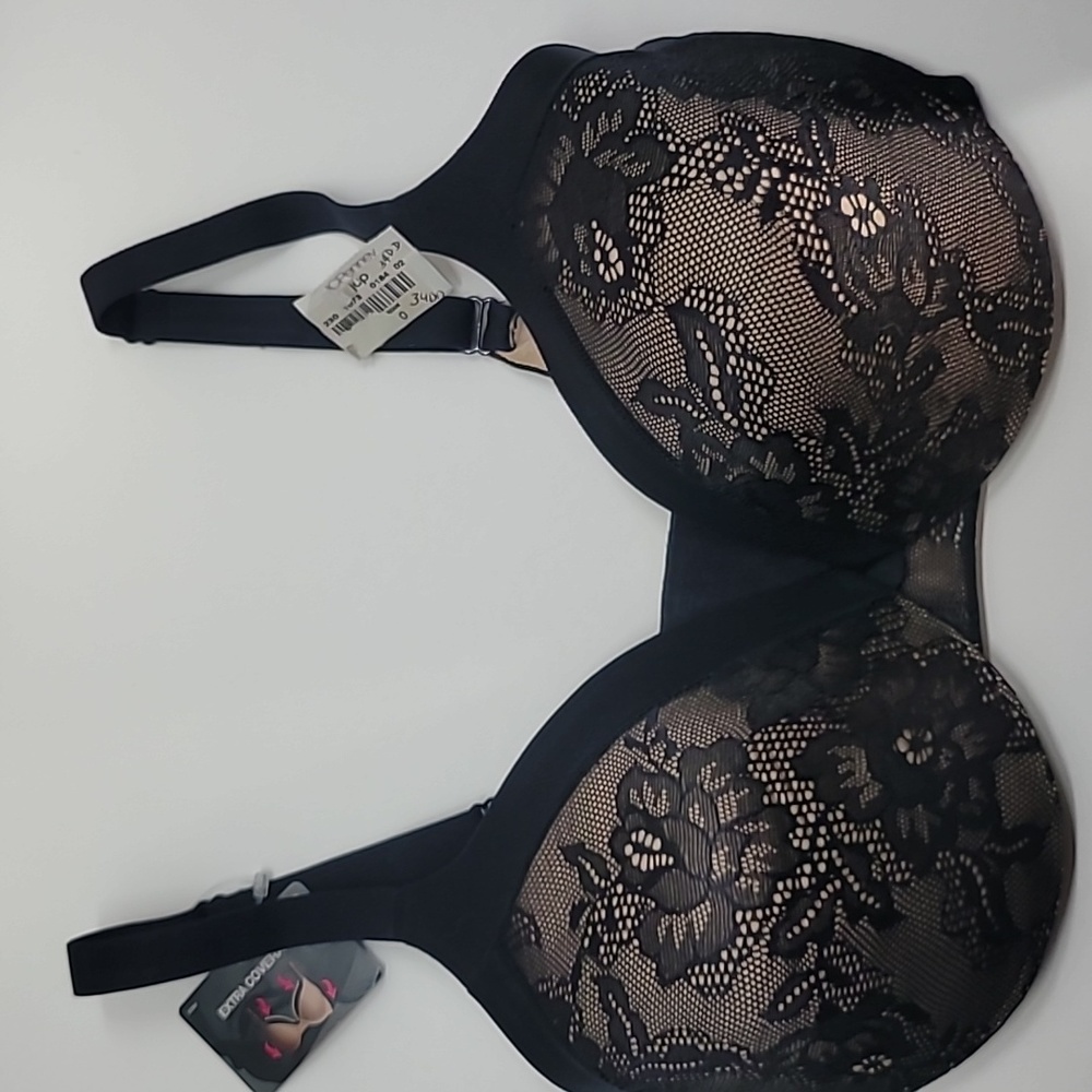 34DD Maidenform underwire bra color black style #31381 New with tags